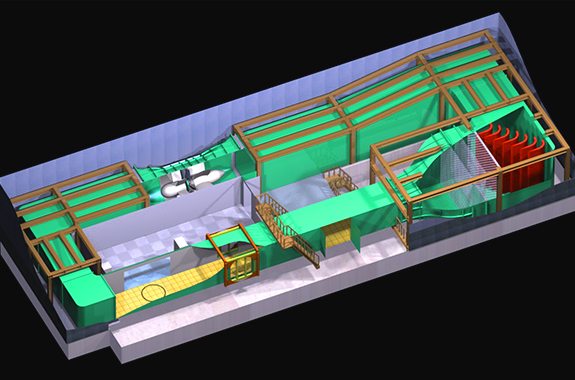 風洞実験装置
